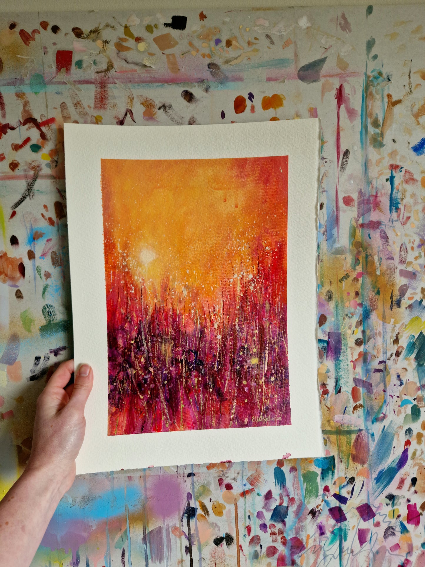 Effervescent Glow | 13 x 17 in