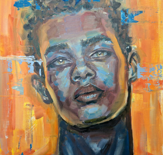 Soul Gazer | 12 x 16 in