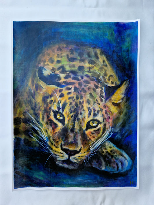 Watchful Gaze | 12 x 16 in