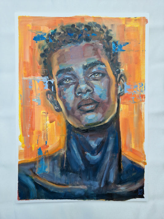 Soul Gazer | 12 x 16 in